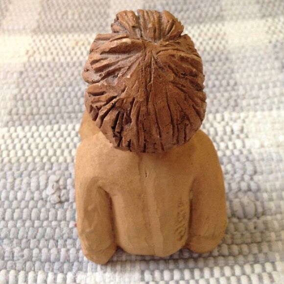 Vintage 60's-70's Era Lee Bortin Originals Clay Figurine Collectible - Picture 3 of 11